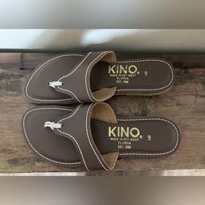 Kino-Lily        Women's Brown Sandals- Handmade